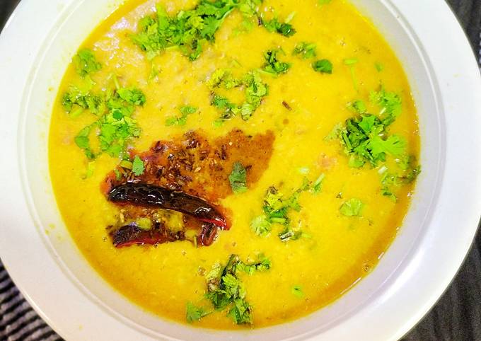 Dal Tadka Punjabi Dhaba Style Dal