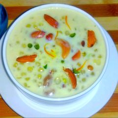 Sago payasam A picture of Sago payasam.