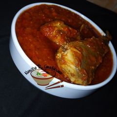 A picture of Fish stew.