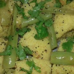 A picture of Suji ka Dhokla.