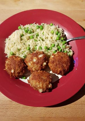 Sajtos fasírt recept fotója