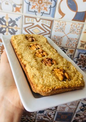 Una foto de Budín de avena free gluten