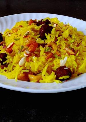 জর্দা পোলাও(zarda pulao recipe in Bengali) রেসিপির প্রধান ছবি
