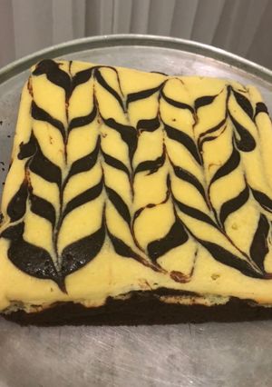 Foto resep Brownies Marble Cream Cheese
