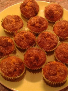 Sütőtökös muffin ropogós fűszerkéreggel recept fotója