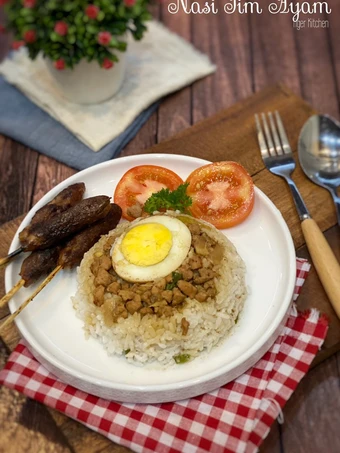 Cara Mudah Membuat Resep  Nasi Tim Ayam versi simple ala Tiger Kitchen yang Lezat, Bisa Manjain Lidah