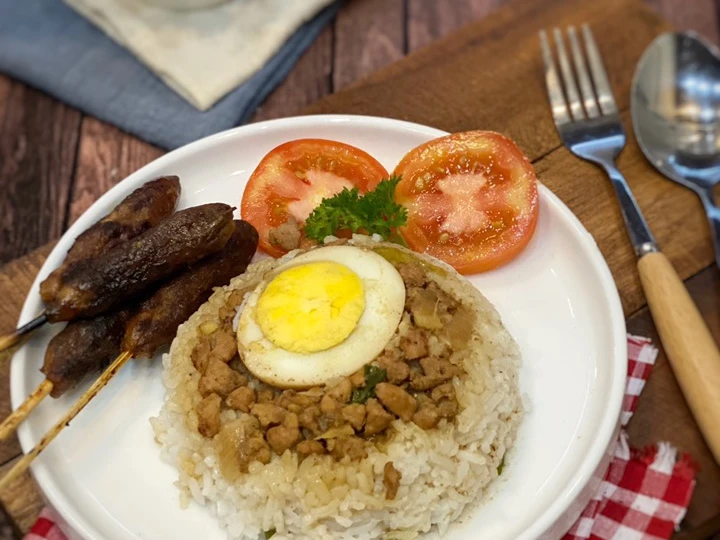 Cara Sederhana Membikin Resep  Nasi Tim Ayam versi simple ala Tiger Kitchen yang Enak Banget, Sempurna