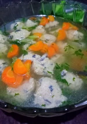 Foto resep Bakso Ayam Serabut (lo hoa)