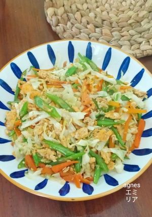 Foto resep Orak Arik Sayuran Telur