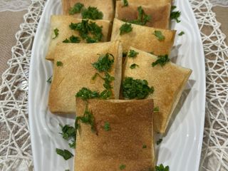 مطبق الأجبان بالقلاية الهوائية 👌🌹