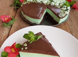 Foto di Cheesecake ciocco menta