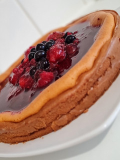Una foto de Cheesecake al horno