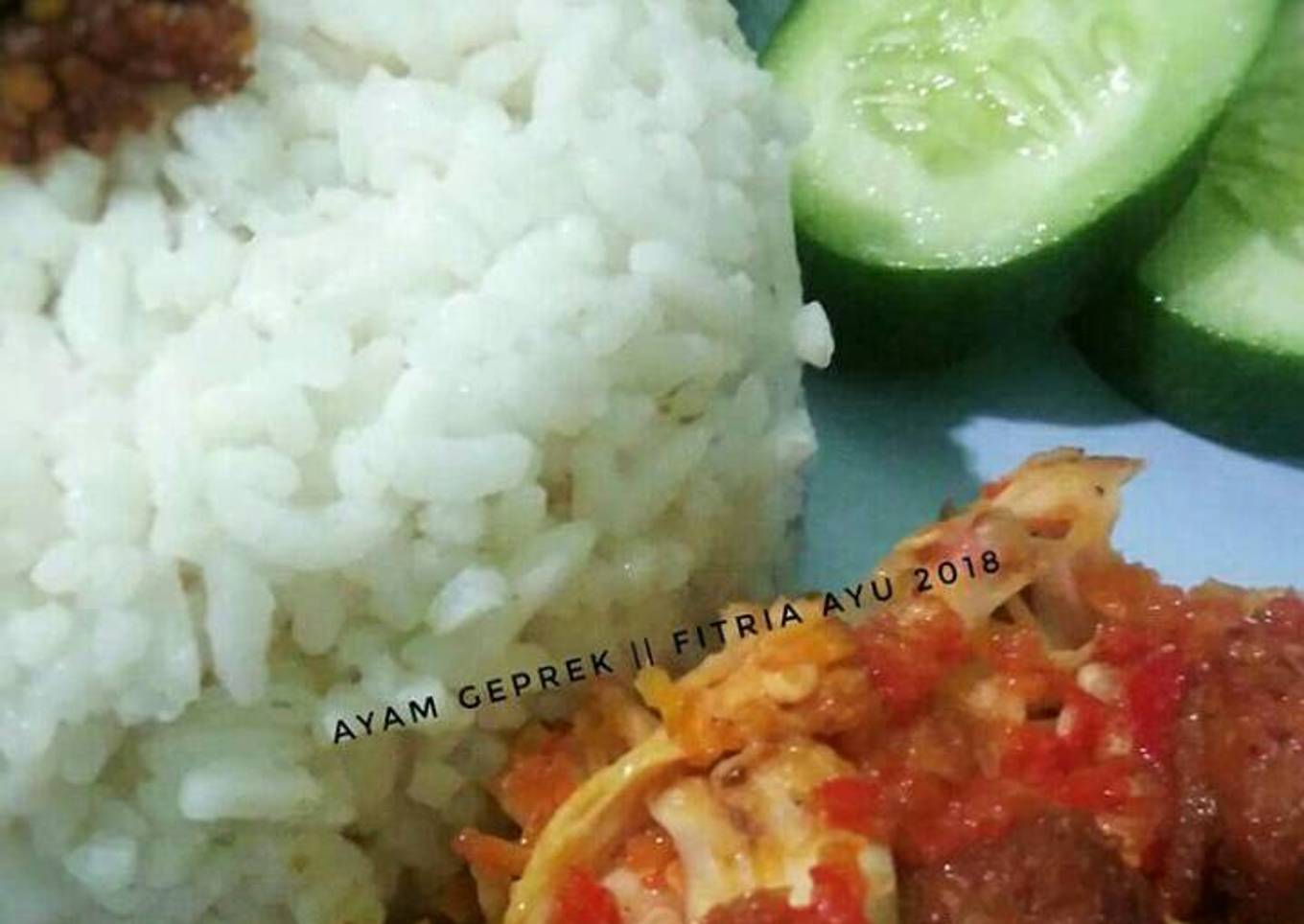 Ayam geprek