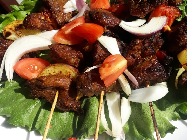 Easy Way Make Recipe Beef skewers that is Really Delicious, Can Spoil the Tongue}