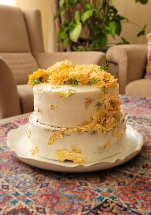 عکسی از دستور کیک شیفون