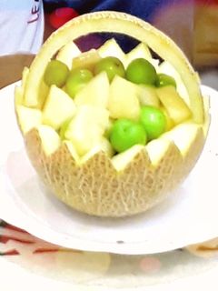 عکسی از دستور سبد میوه