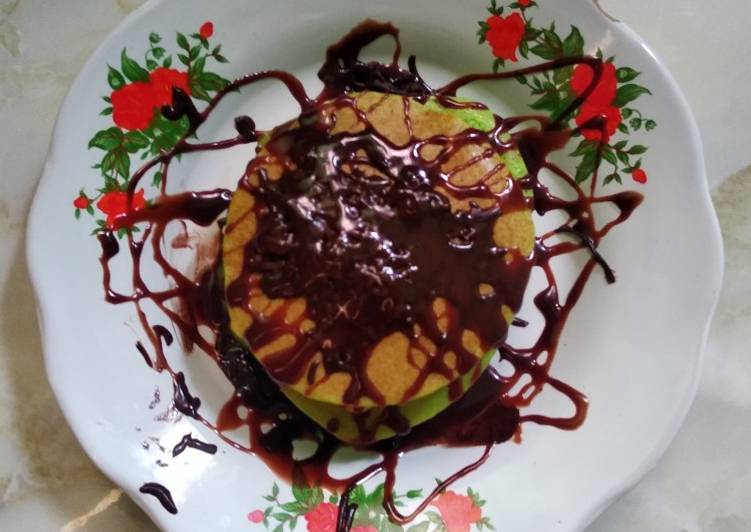 Cara bikin Pancake tanpa telur , Enak Banget