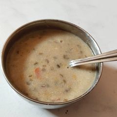 A picture of Sabudana green gram Payasam.