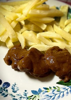Una foto de Solomillo de cerdo en salsa