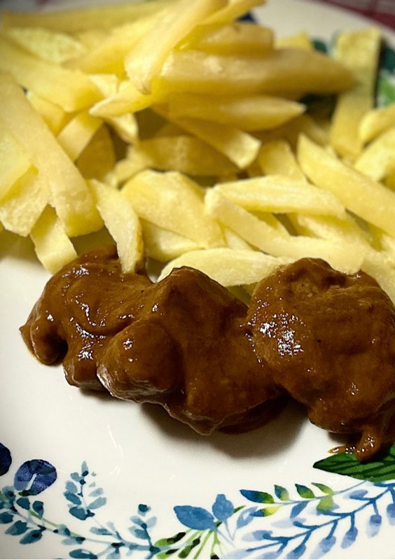 Una foto de Solomillo de cerdo en salsa