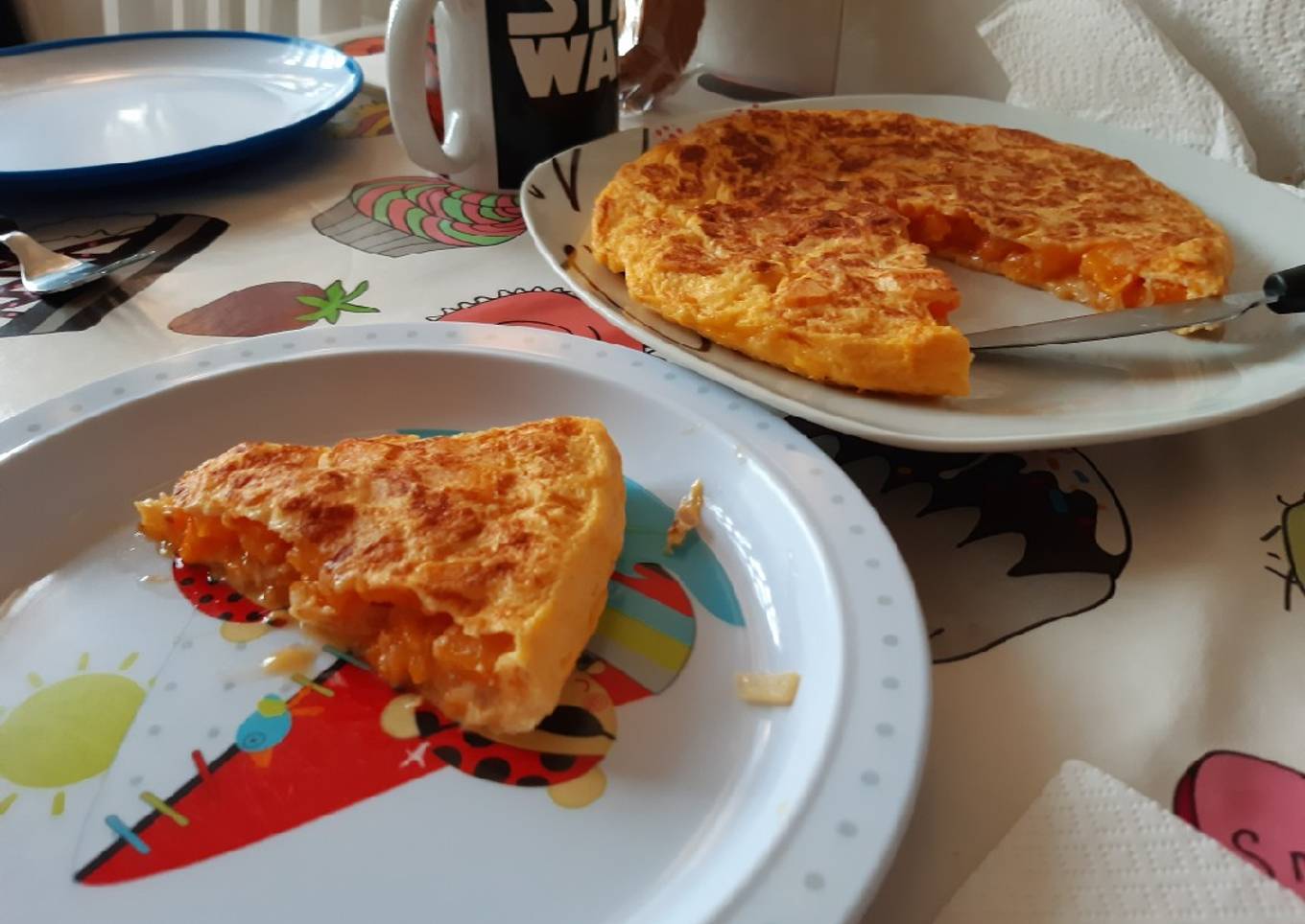 Tortilla de calabaza