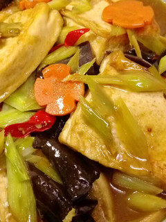 醬燒碧玉豆腐(全素) 的食譜成品照片