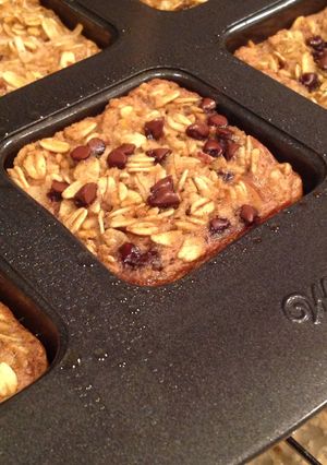 A picture of Almond Joy Baked Oatmeal.