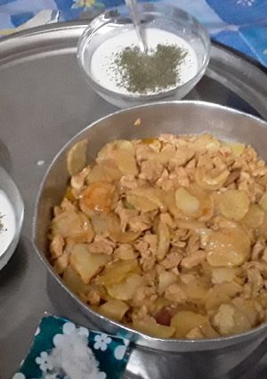 صورة لوصفة بطاطا بالصينية بدون فرن 😋😋😋
