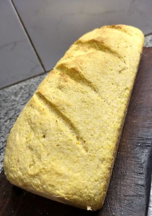 Una foto de Pan de maíz 🍞🌽