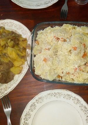Una foto de Bifes con tarteletis
