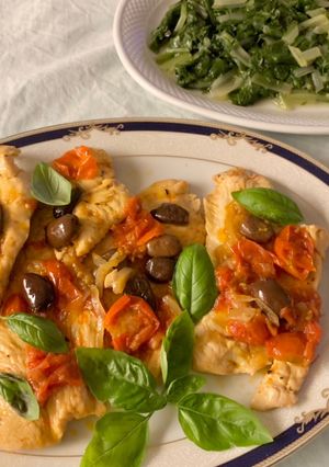 Foto di Fette di tacchino alla mediterranea