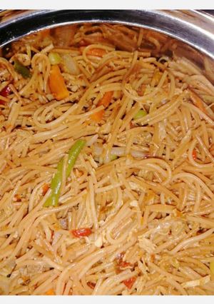 A picture of Spaghetti and Scotch Bonnet.