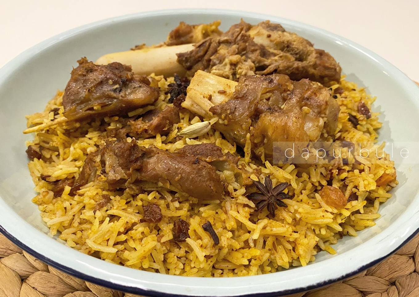 Nasi Briyani Kambing / Biryani Lamb