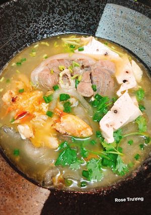 Hình của món Bánh Canh Cua Bột Lọc.