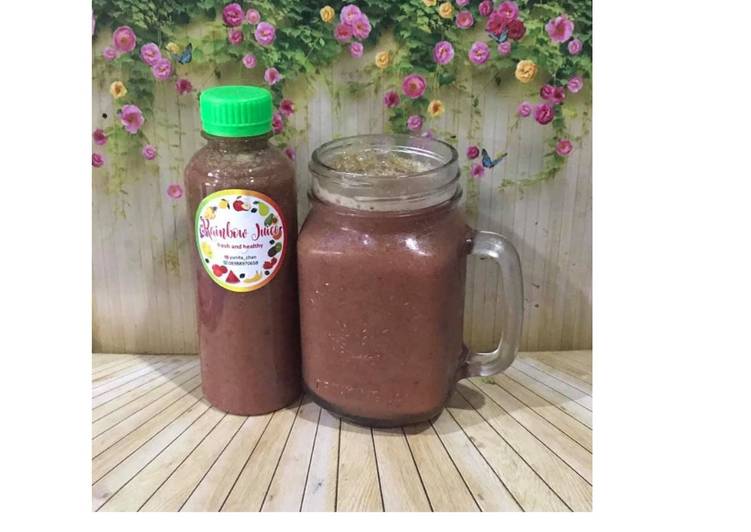 Resep Diet Juice Pomegranate Tomato Carrot Red Lettuce Blackcurrant Anti Gagal