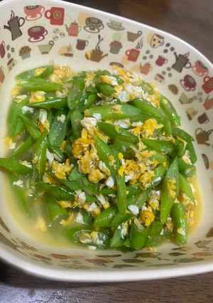 Foto resep Buncis cah telur sederhana