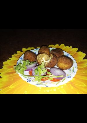 চিকেন চিজ বলস রেসিপির প্রধান ছবি