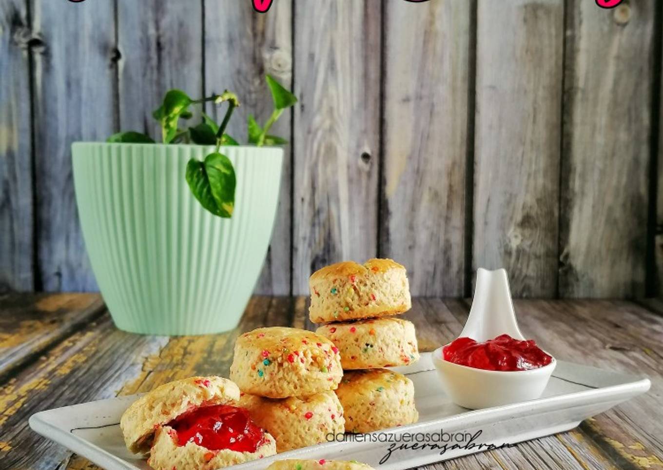 Colourful Scones