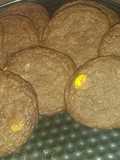 Galletas de chocolate con m&m