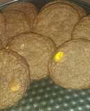 Galletas de chocolate con m&m