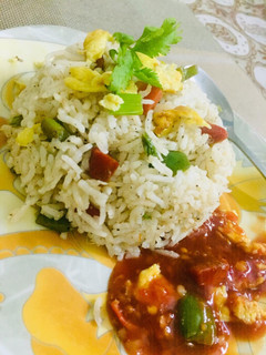 A picture of Egg Fried rice.
