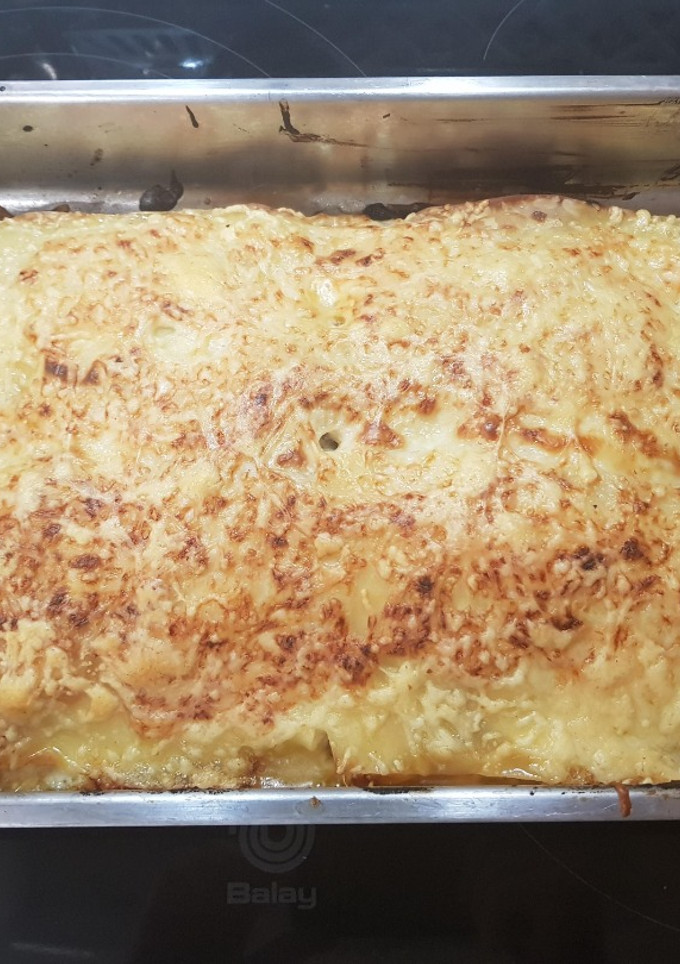 Una foto de Lasaña de pollo