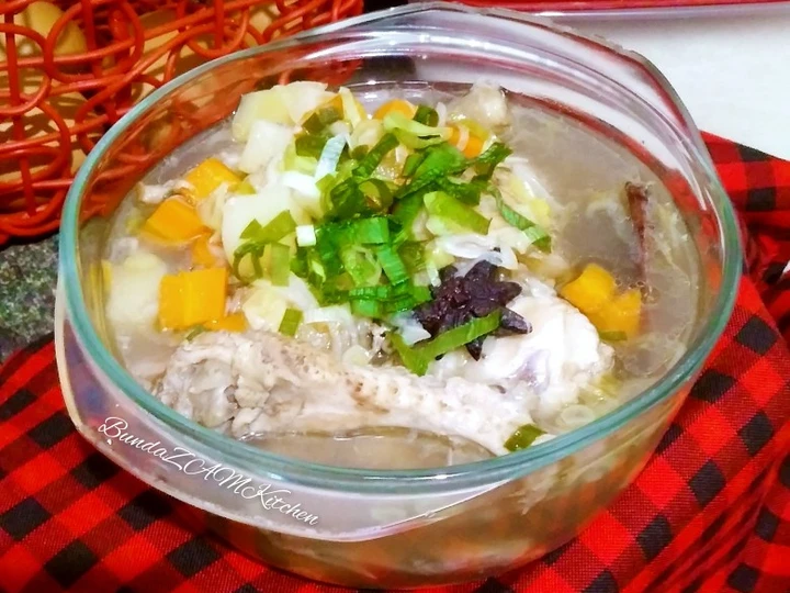 Cara Gampang Membikin Resep Sup Ayam Kampung Berempah yang Lezat Sekali Anti Ribet, Mantap Sekali