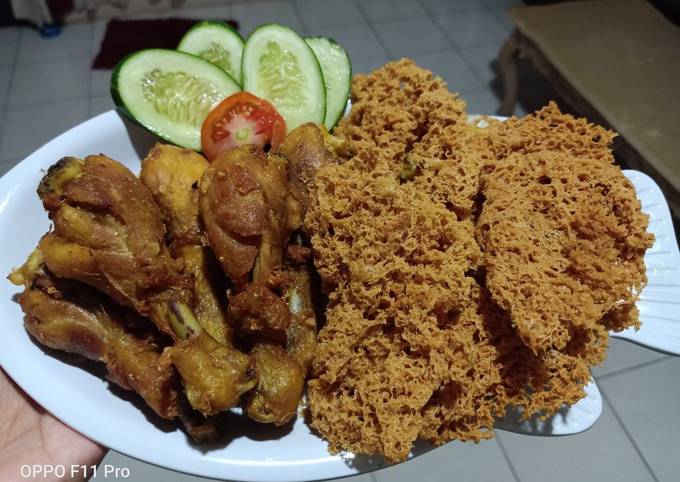 Ayam Kremes Ibune gibran