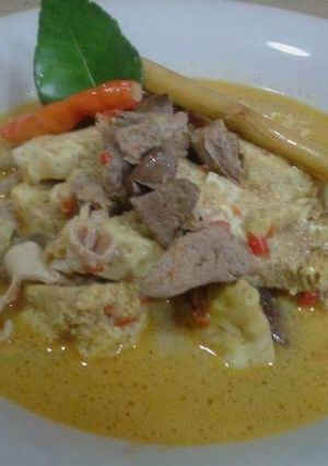 Foto resep Putih Telur Masak Santan