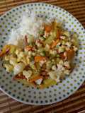Saltado de coliflor