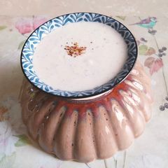 A picture of Healthy creamy veg mayonnaise.