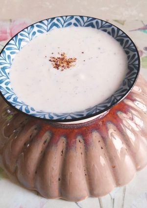 A picture of Healthy creamy veg mayonnaise.