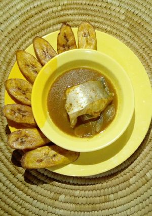 A picture of Fish pepper soup.