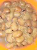 Fava Beans Stewed in a Pressure Cooker